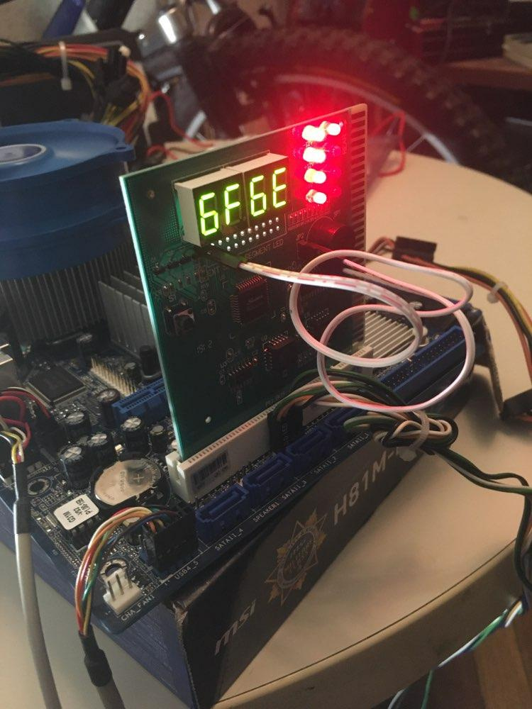 Diagnostická karta nové / historické a staré PC. PCI, ISA - 2