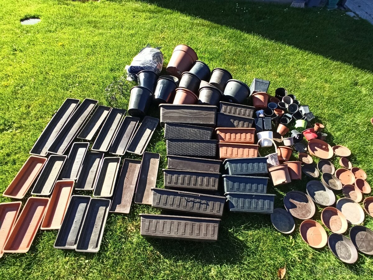 Květináče, truhlíky, misky - 2