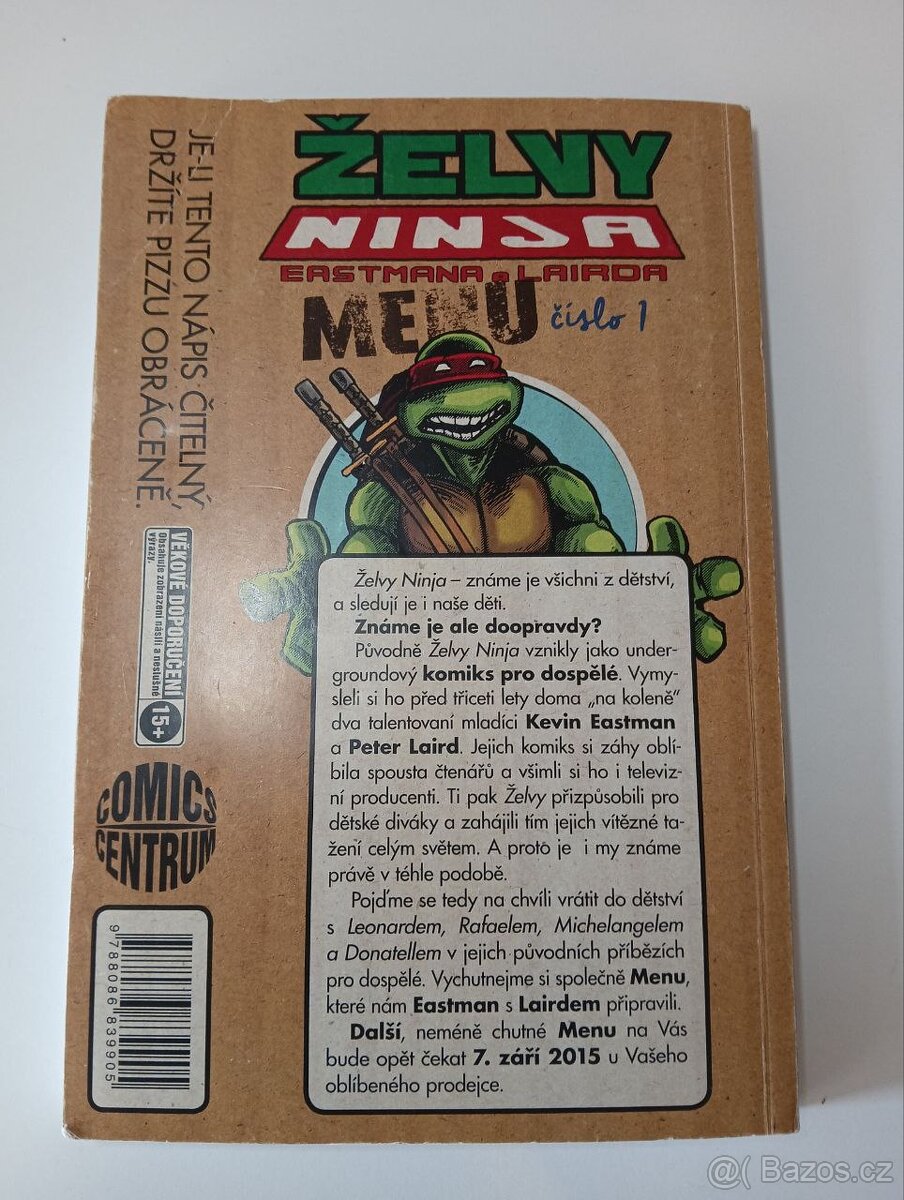 Želvy Ninja: Menu číslo 1 - 2