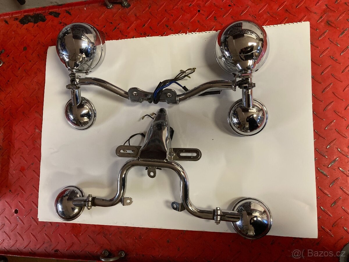 Přídavná světla, Yamaha XVS650 Drag Star - 2