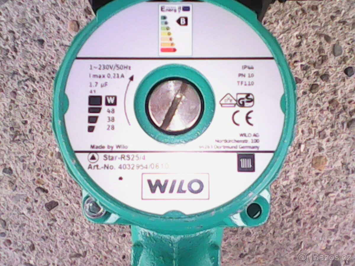 WILO STAR RS 25/4, 230 V - 2