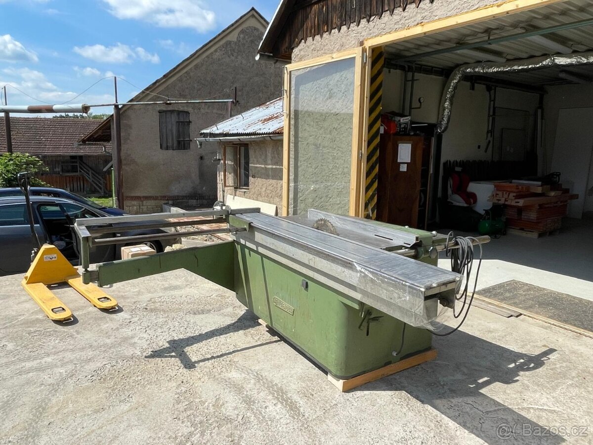 Formátování pila Altendorf - 2