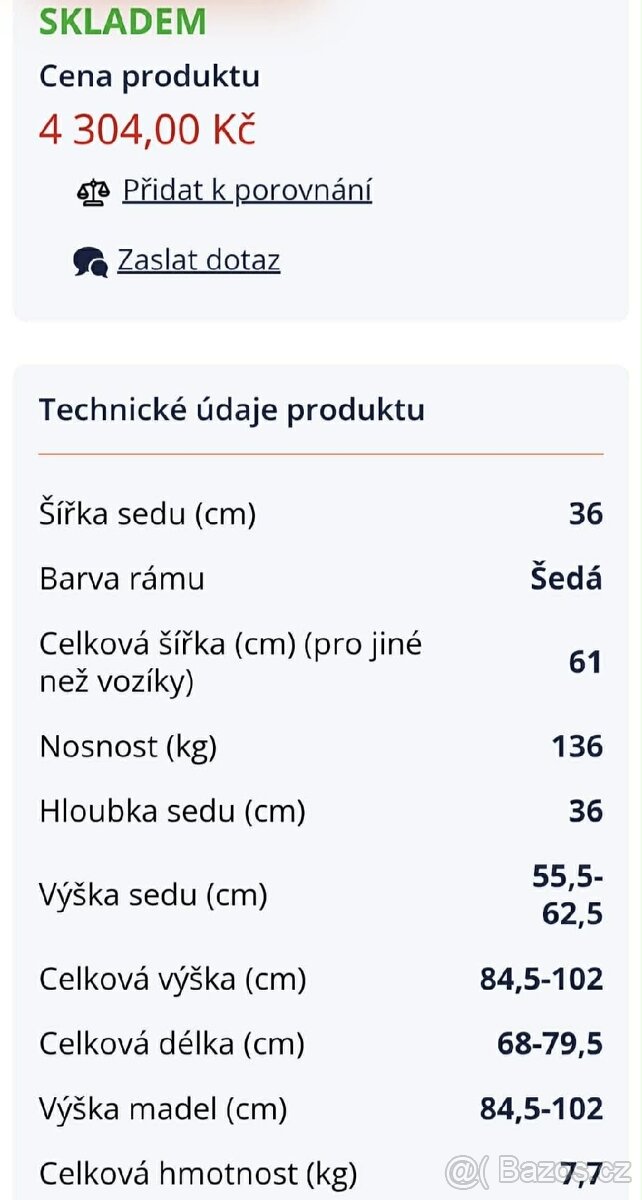 Chodítko pro seniory - 2