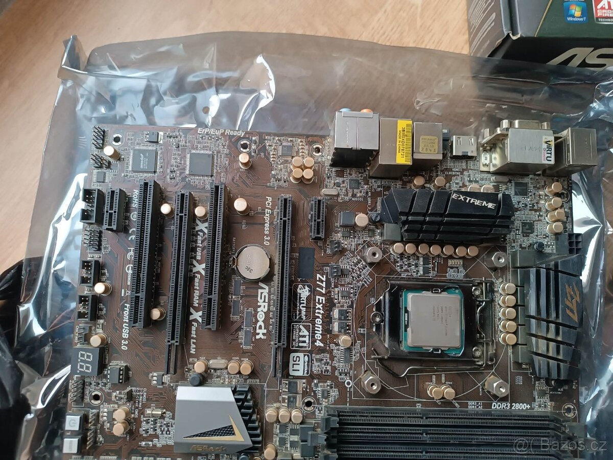 Asrock Z77 Extreme4 +I5 3570k Použitá - 2
