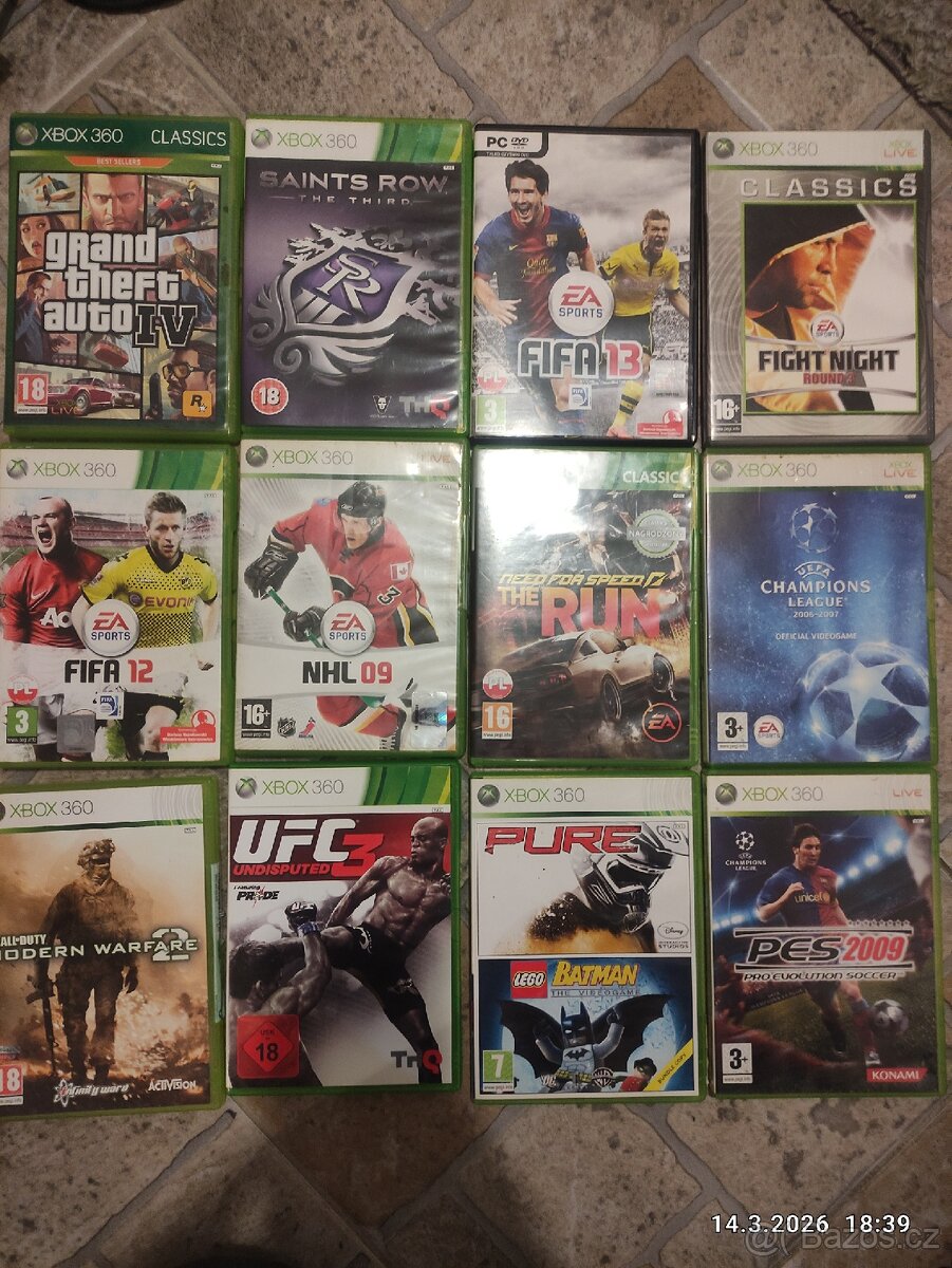 Hry + kineckt XBOX 360 - 2