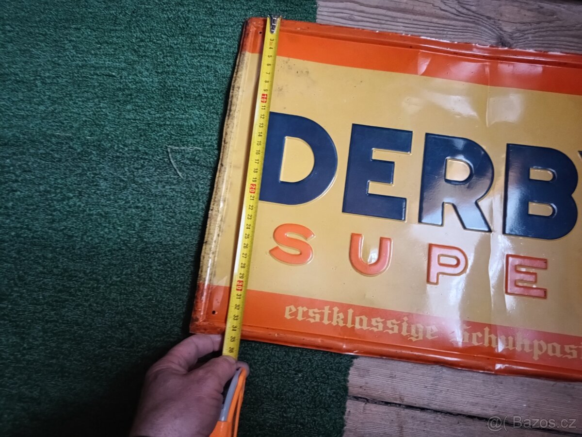 STARÁ REKLAMNÍ CEDULE - 2