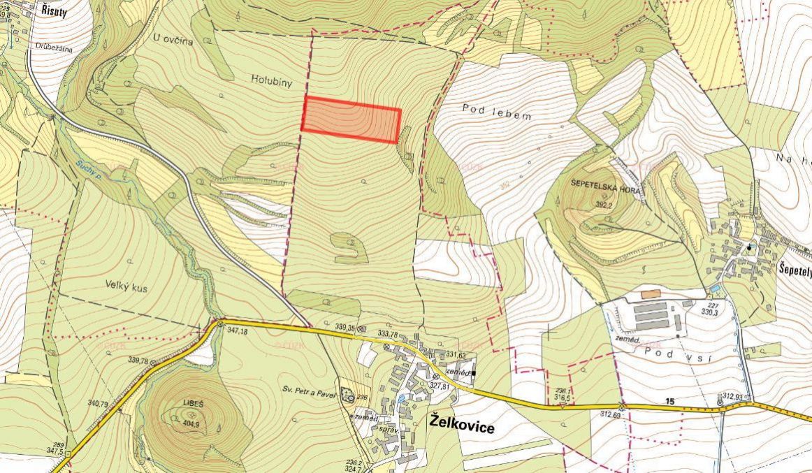 Sady, vinice, prodej, Želkovice, Louny - 2