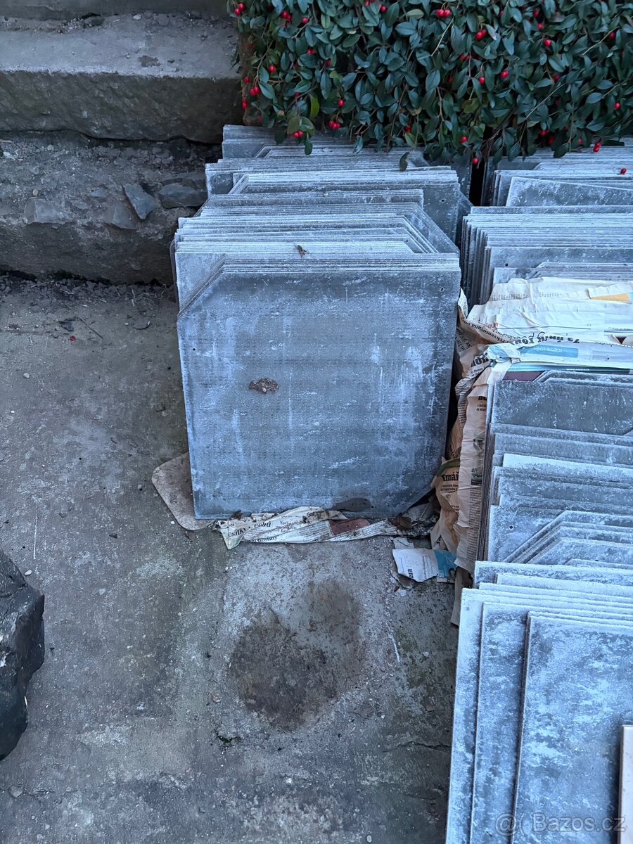 Nepoužité eternitové šablony - 2