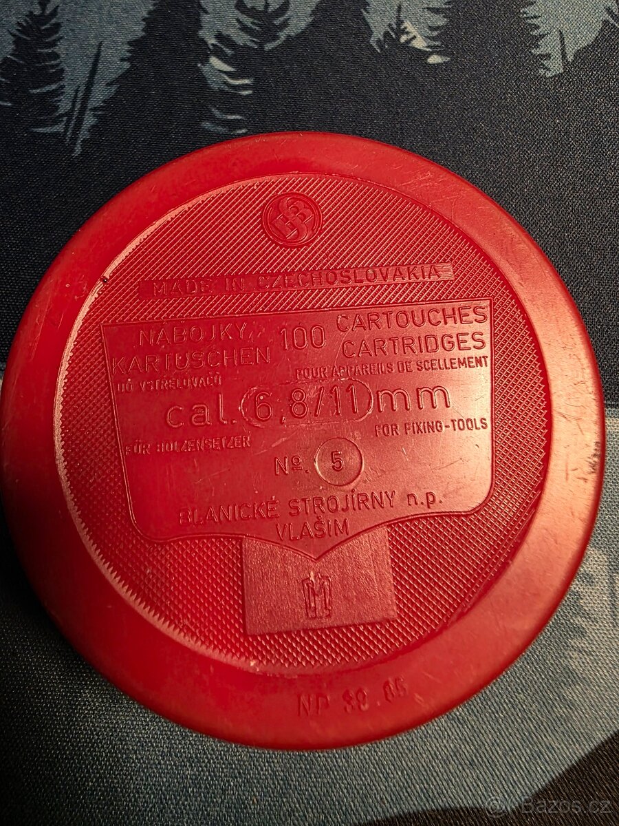 Nábojky do vstřelovačů cal. 6,8/11 mm 100ks - 2