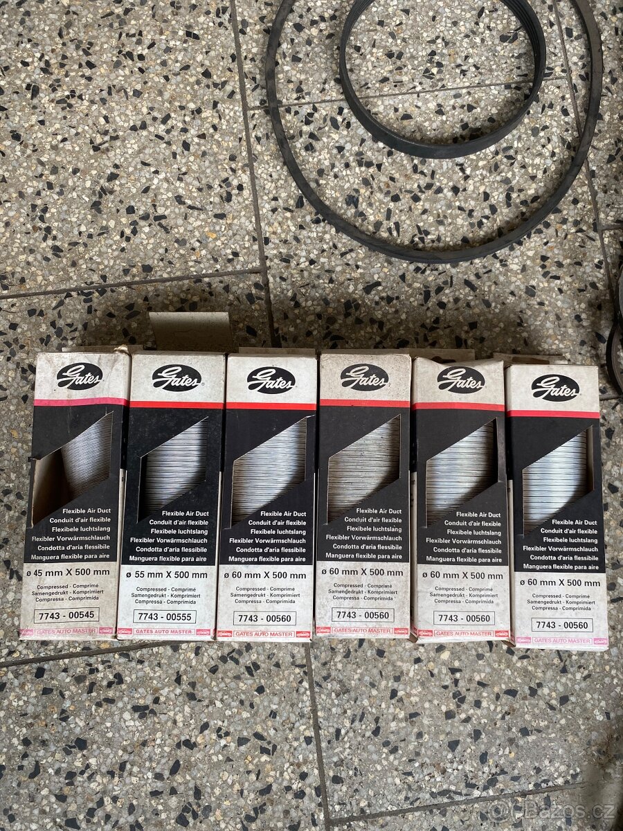 Řemeny trubky topení - 2