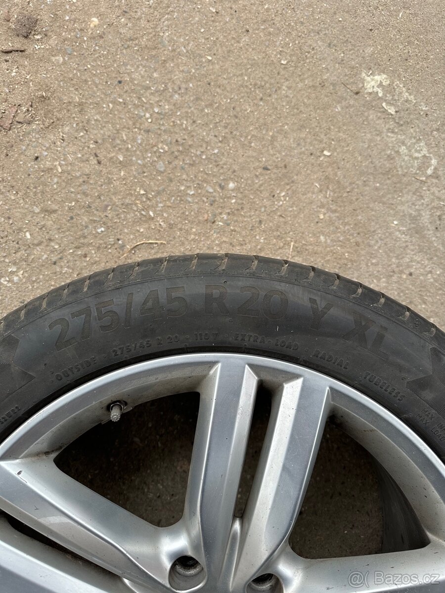 Letní pneumatiky continental 275/45/r20 - 2