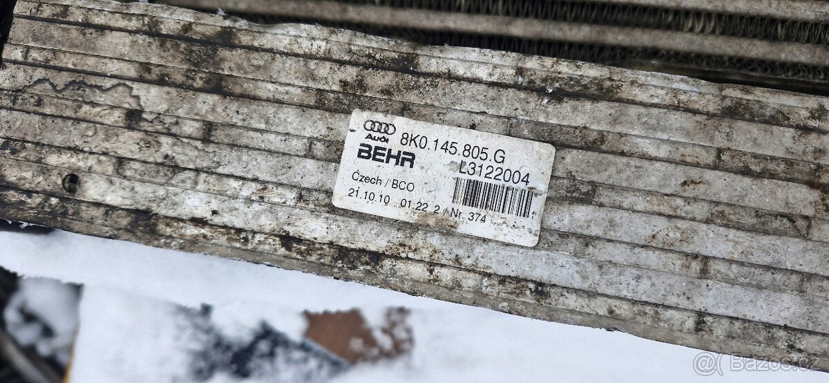 Intercooler audi A4 B8 8K A5 8T cooler - 2