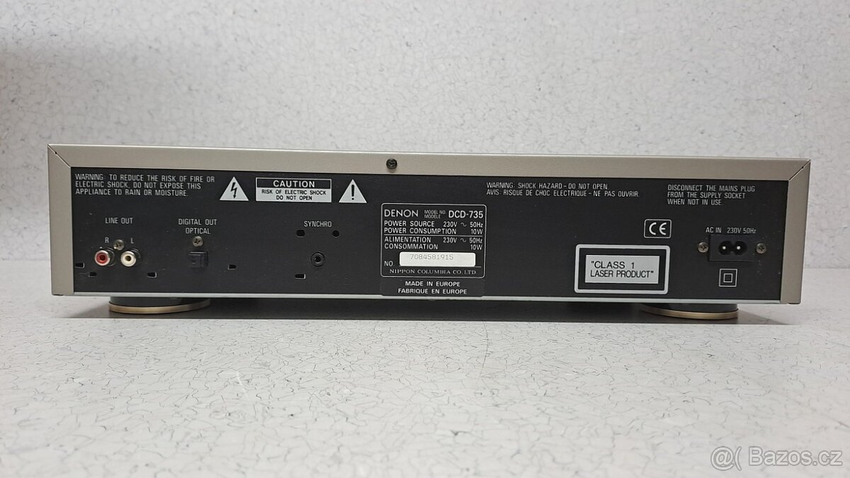 CD přehrávač Denon DCD-735 - 2