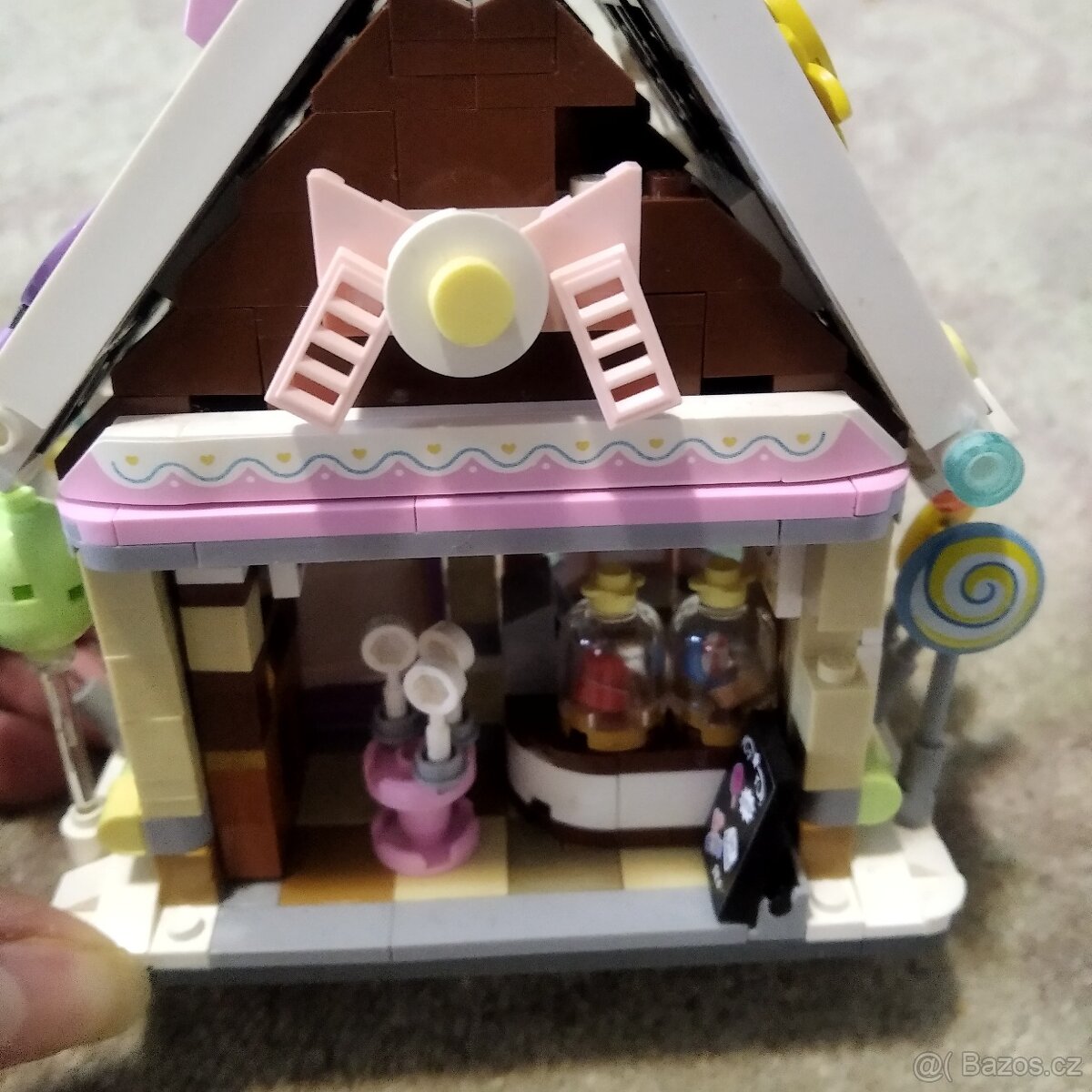 Chaloupka , cukrárna. Stavebnice jako Lego - 2