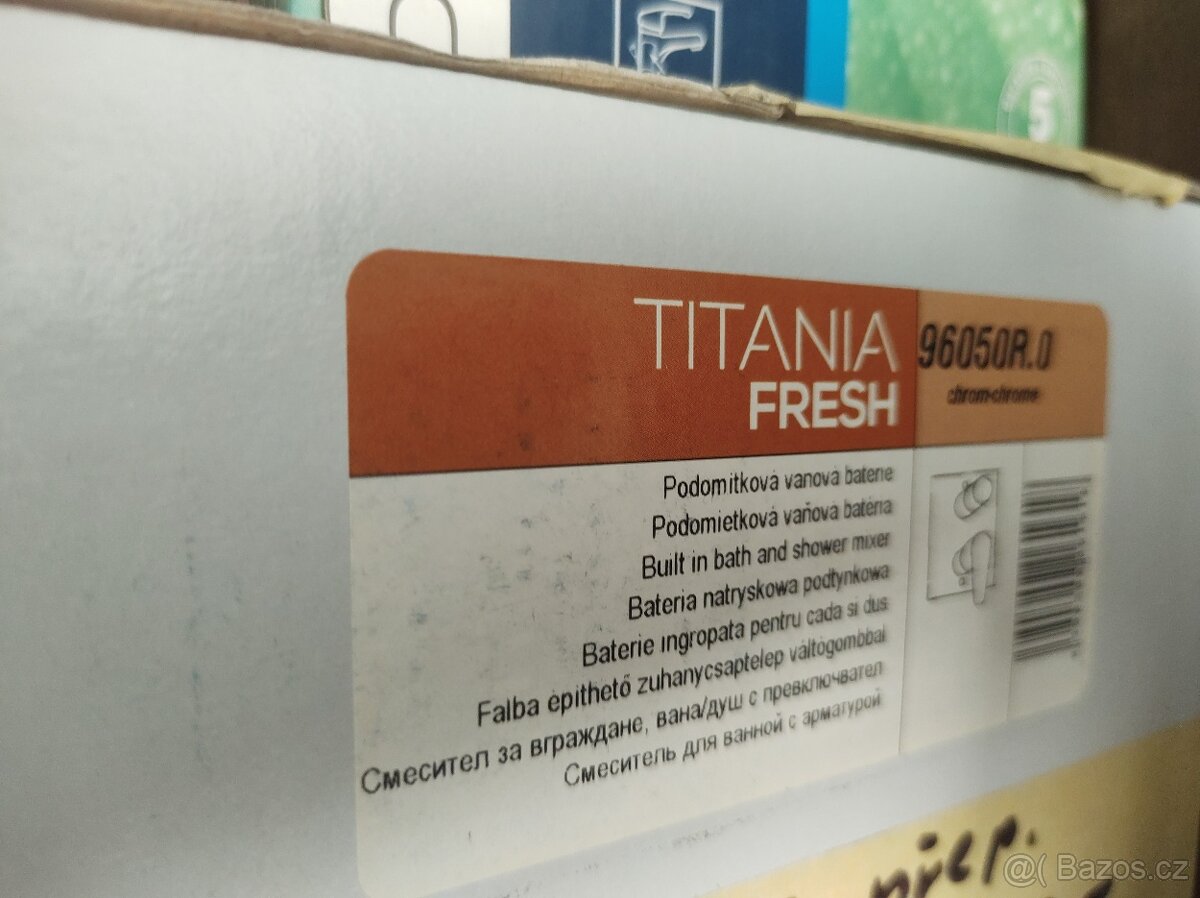 Sprchová podomítková baterie s přepínačem - nová - 2