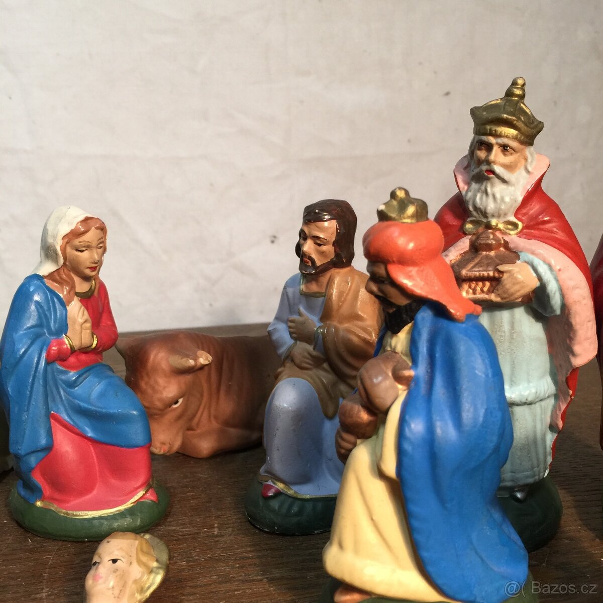 starý Betlém mašé.. volek osel Tři králové velbloud 1900 - 2