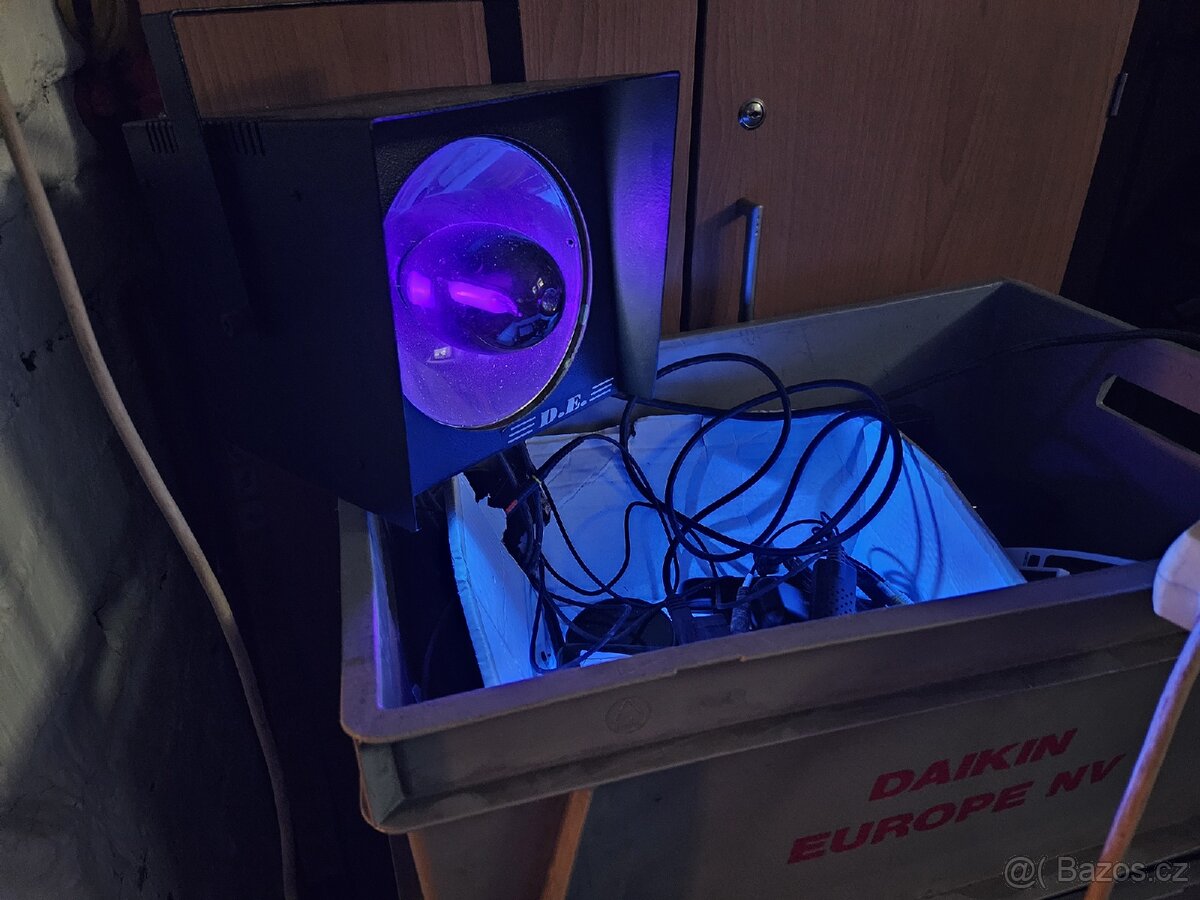 UV gun Disko efekt včetně lampy - 2