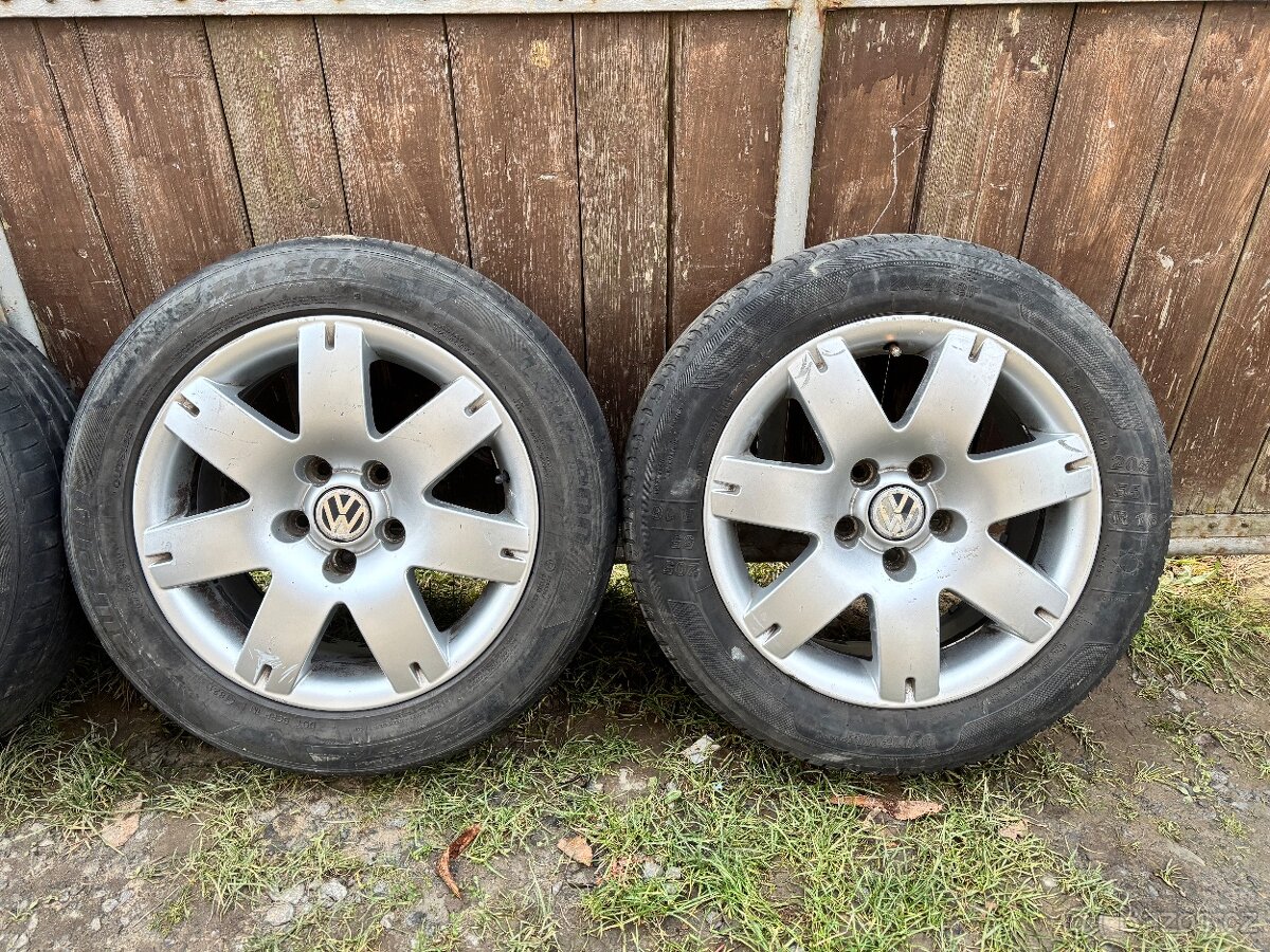 5x112 r16 205/55/16 alu kola Passat b5.5 - 2
