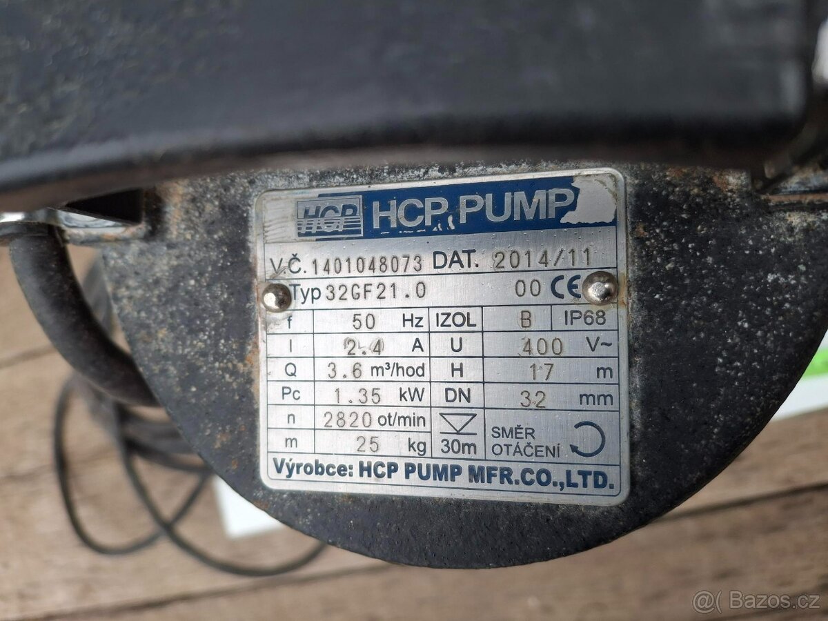 Kalové čerpadlo - 2