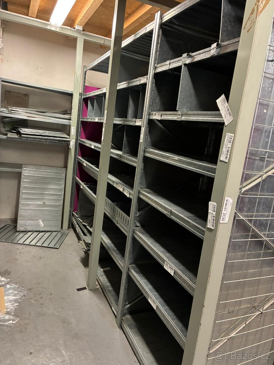 Kvalitní kovové regály - 2