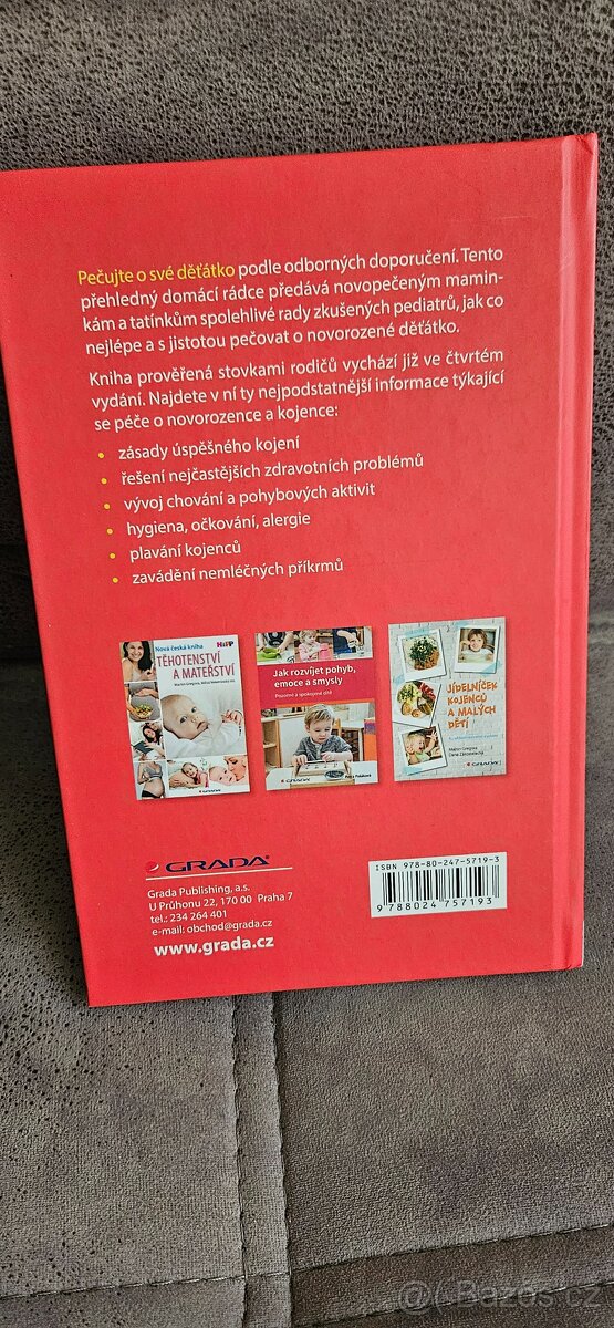 Kniha Péče o novorozence a kojence - 2