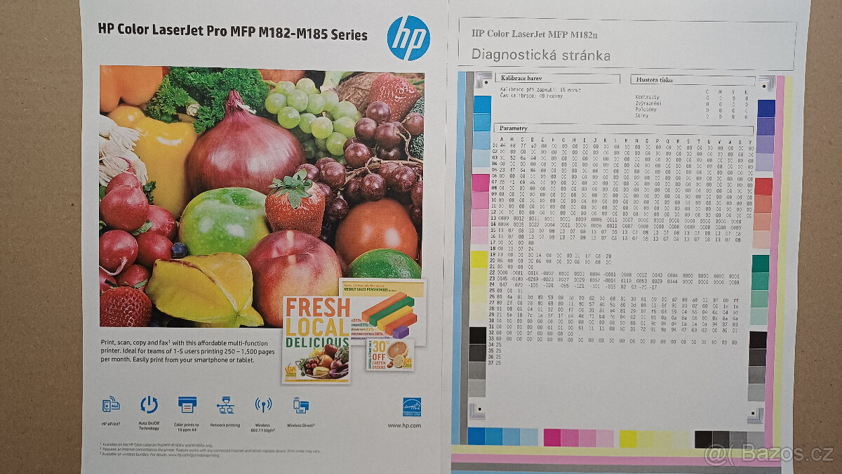 HP Laserjet M182N | barevná | najeto 800stran | original ton - 2