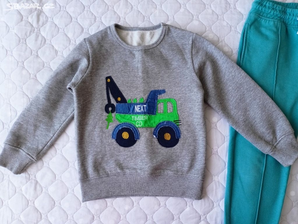 Mikina s tepláky, vel.122 - 2