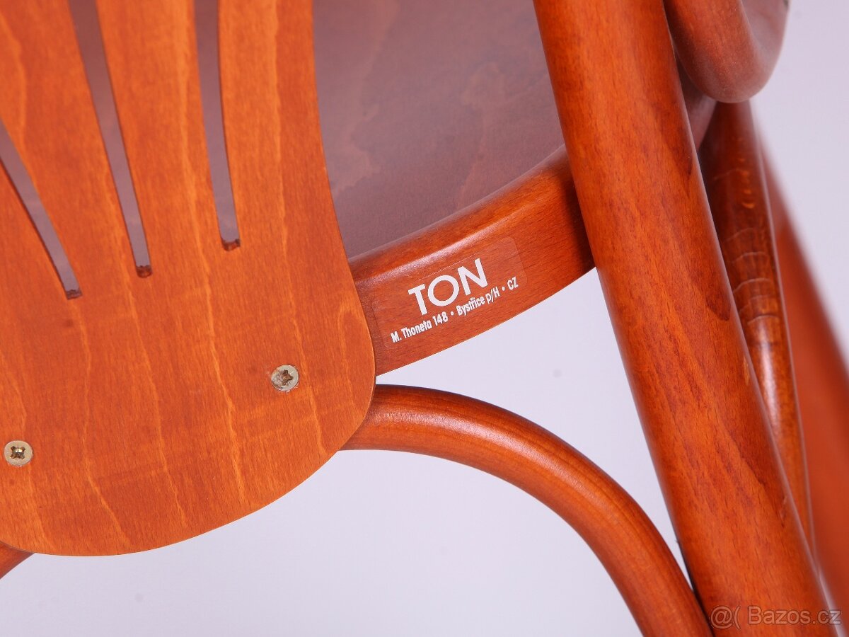 3x NOVÉ, nikdy nepoužité barové židle TON - 2