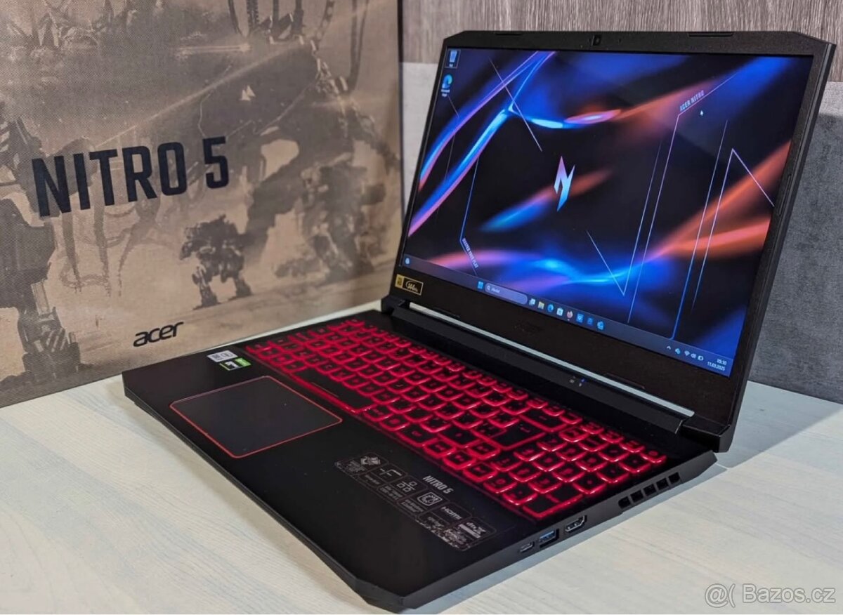 Notebook Acer Nitro 5 – herní, výkonný, TOP stav - 2