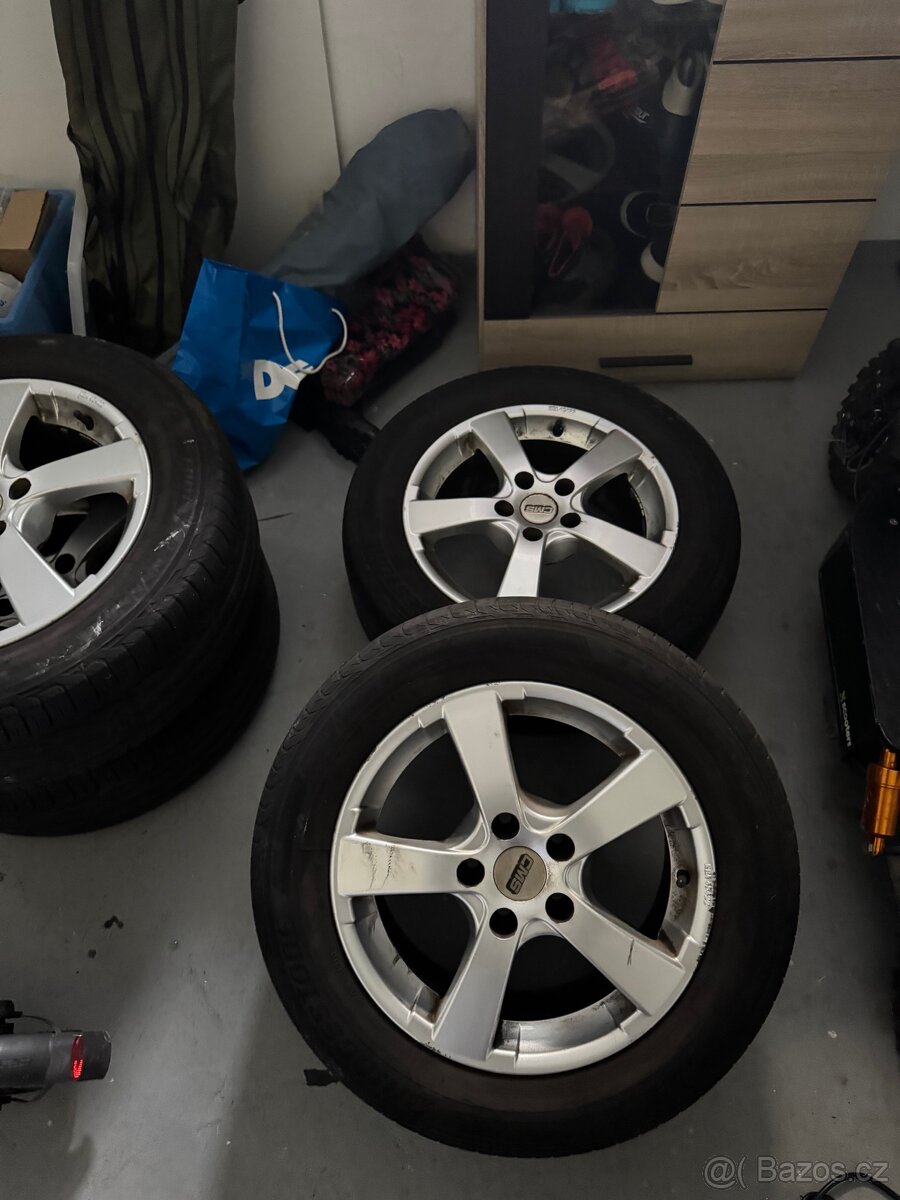 Prodám alu kola CMS r16 225/55 - 2