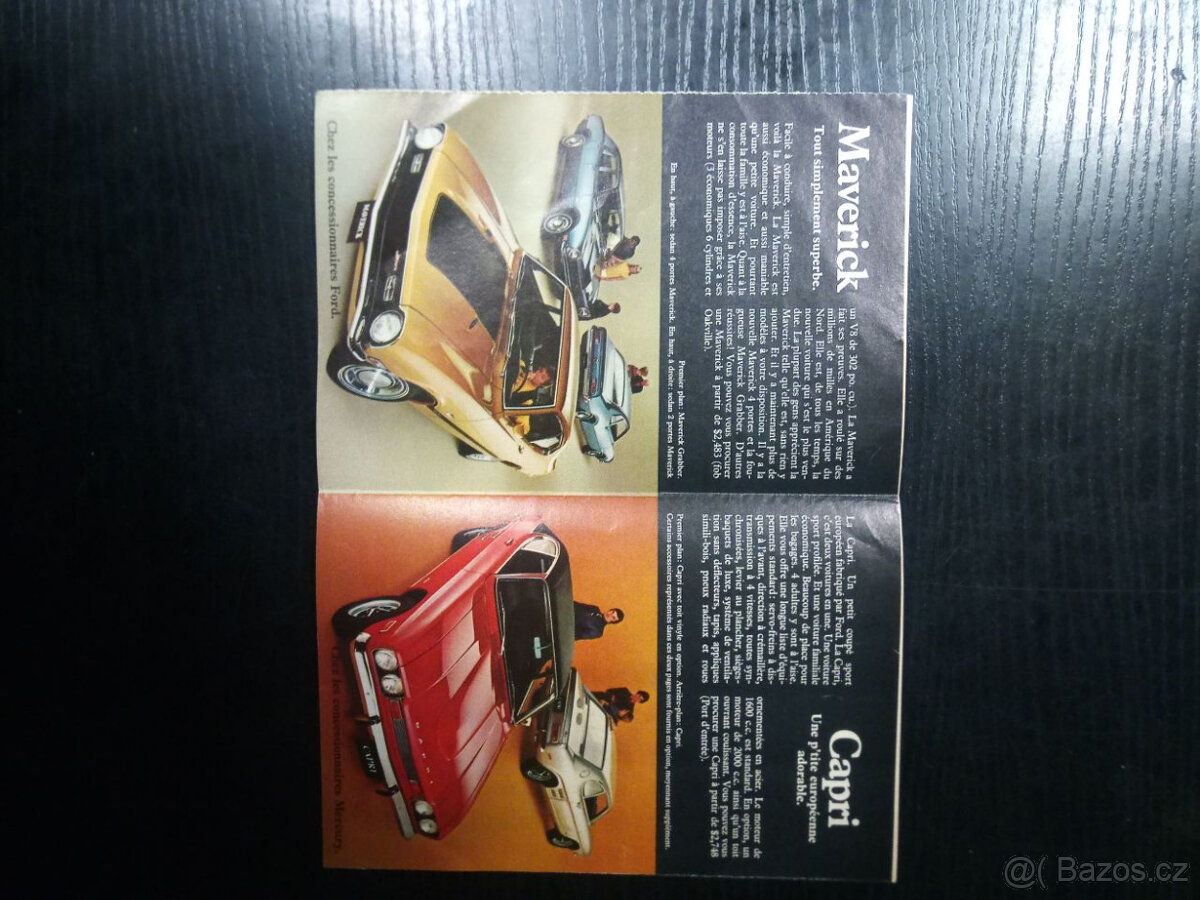 FORD Capri, Pinto, Maverick, Cortina, Comet - 2