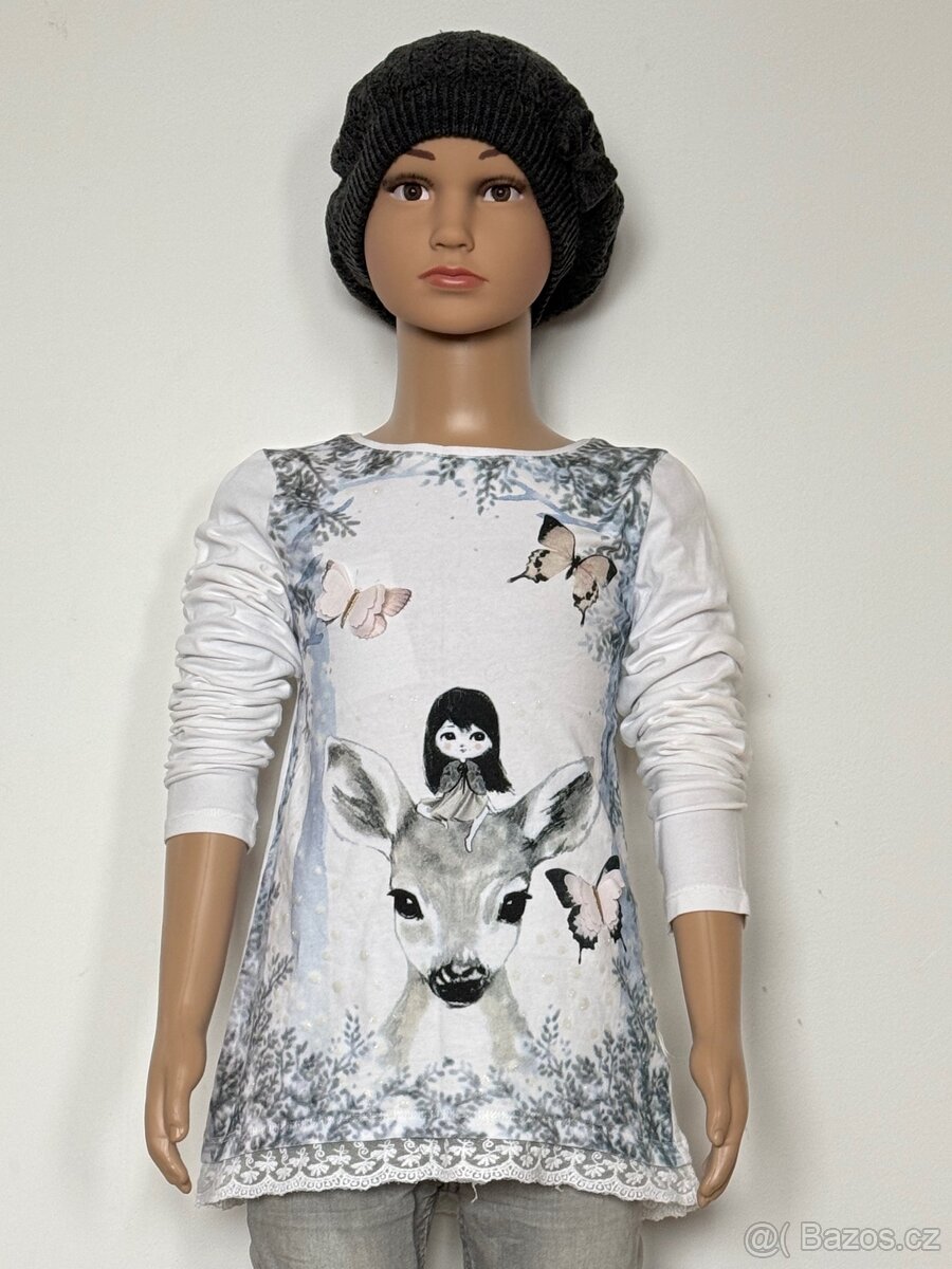 Bílé tričko H&M - 2