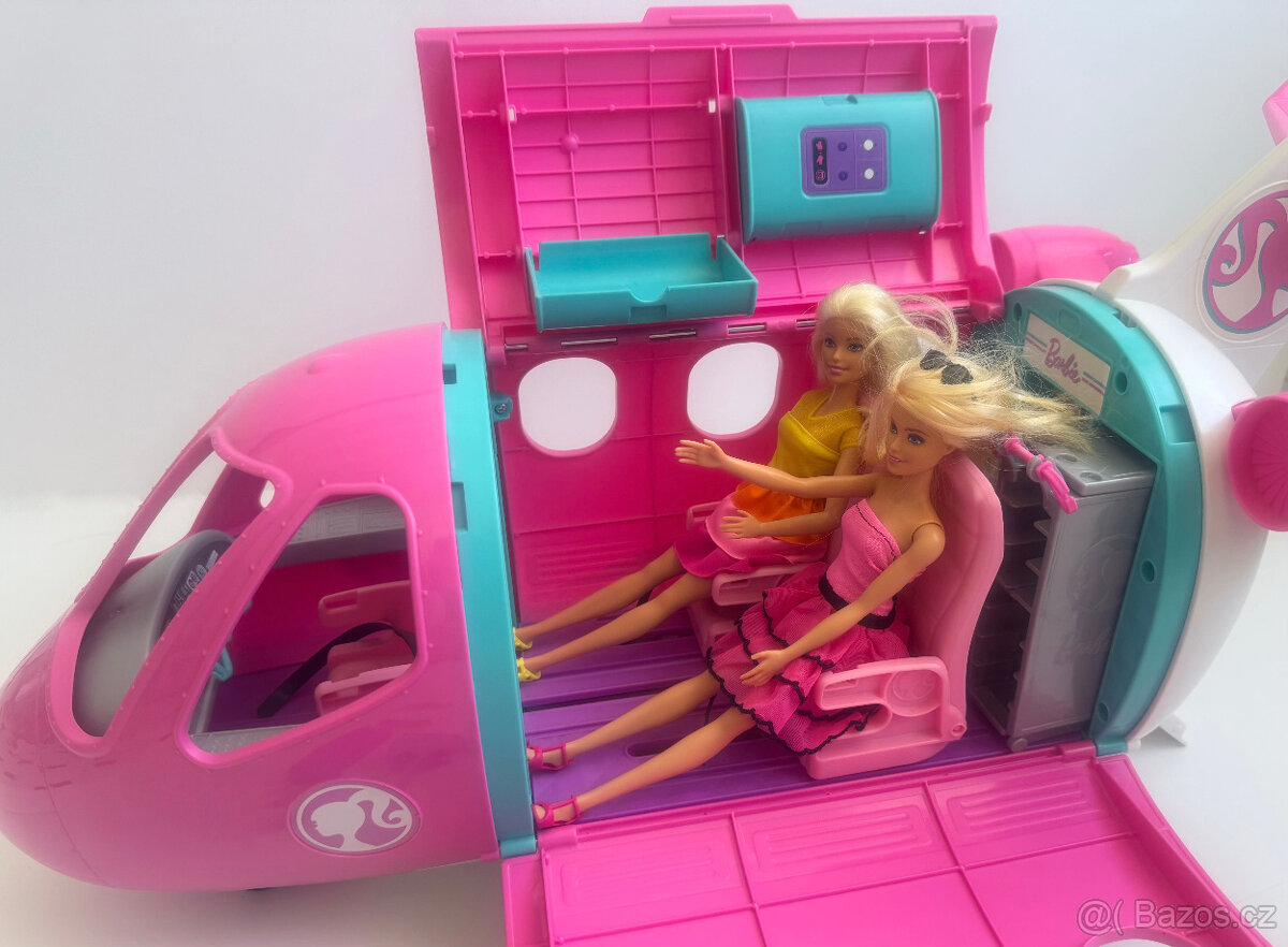 Mattel Barbie GDG76 letadlo snů + 2 x Barbie panenka - 2