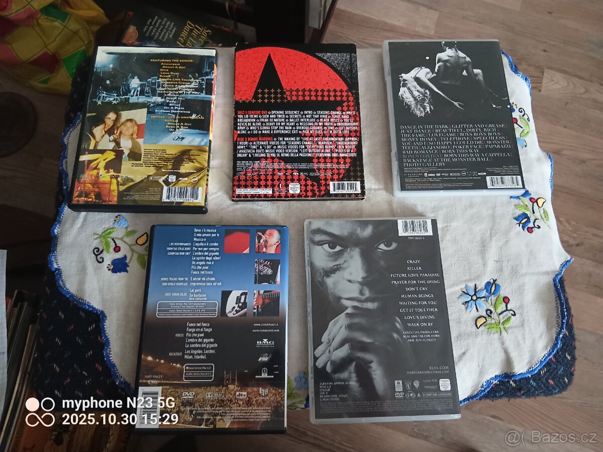 Hudební DVD blu-ray pop rock metal - 2