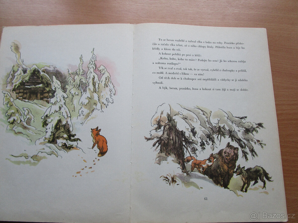 Kniha Veselé pohádky a říkadla. Vydání z roku 1969 - 2