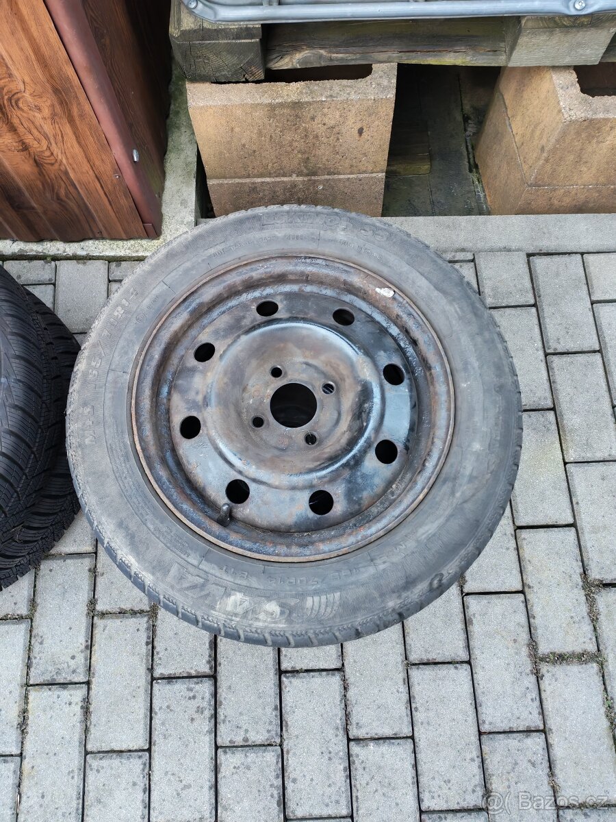 Plechová kola Renault, Citroen - 2