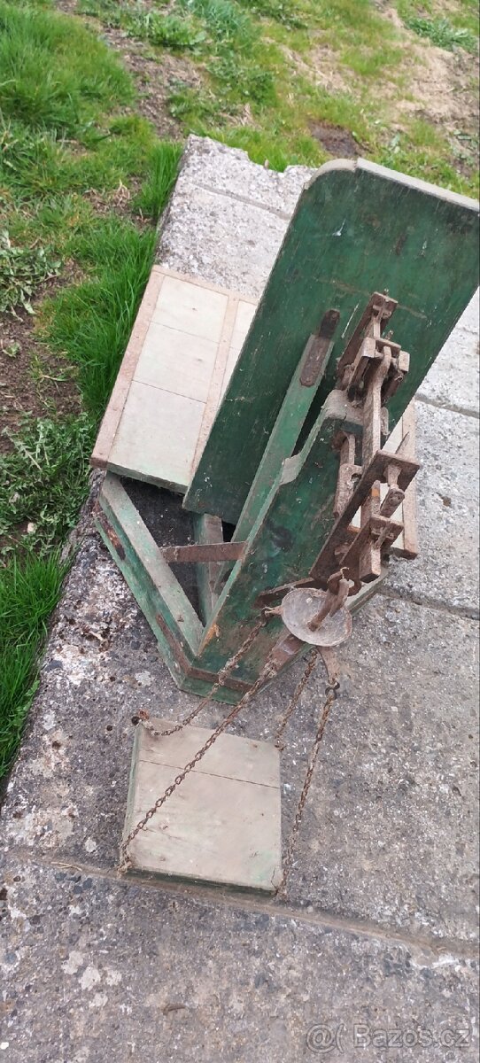 Decimálka váha historická - 2