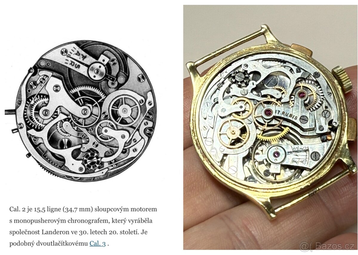 Chronograf LEBOIS and Co 1935 - 2