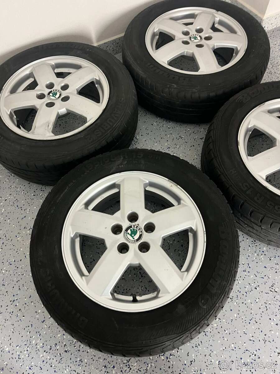 Alu Kola Škoda 5x100 R15 - 2