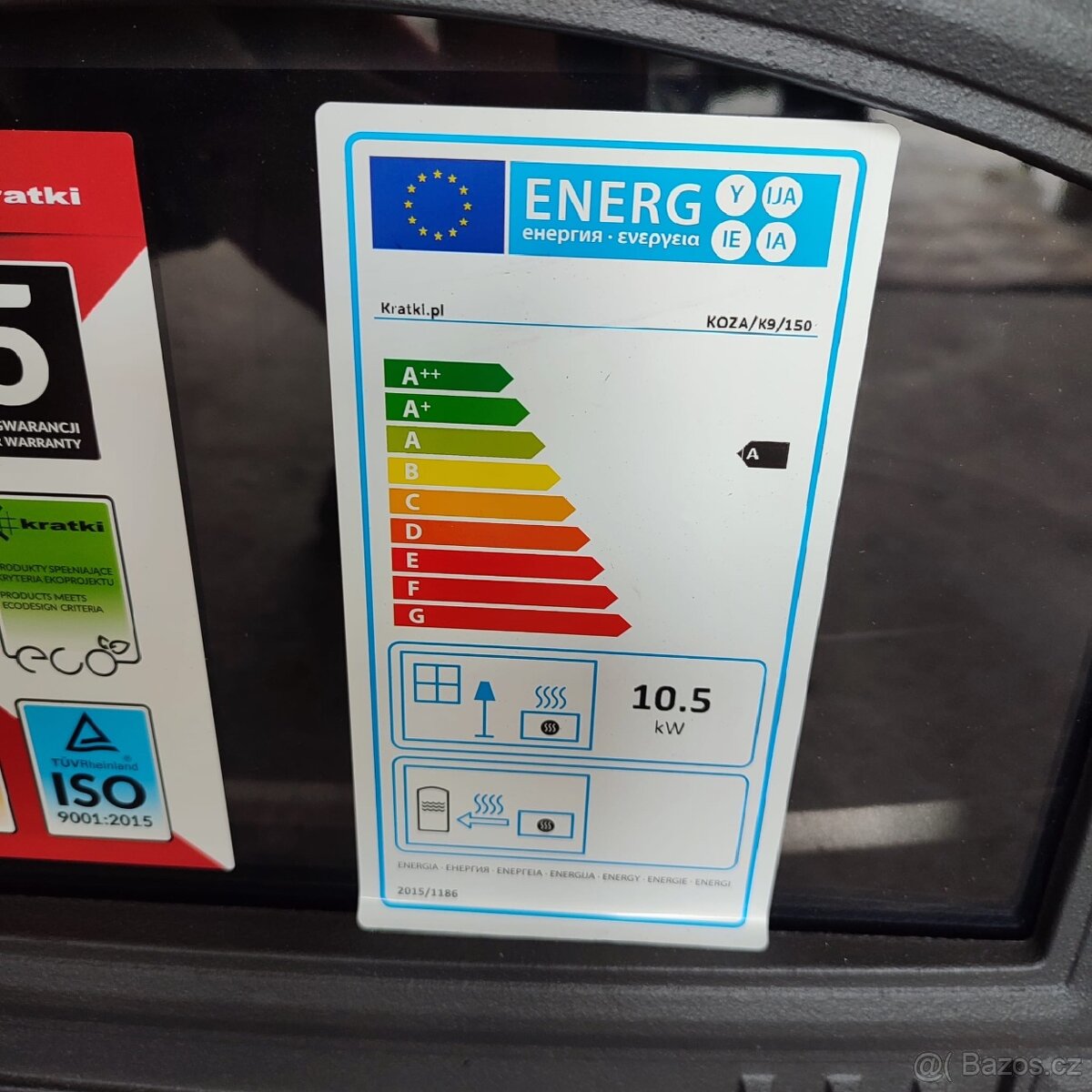 Krbová kamna Kratki k9 - 2