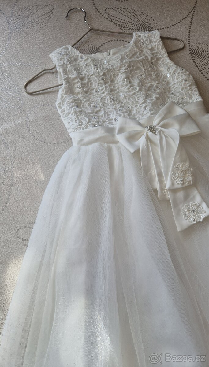 Dívčí slavnostní šaty vel. 10 let - 2
