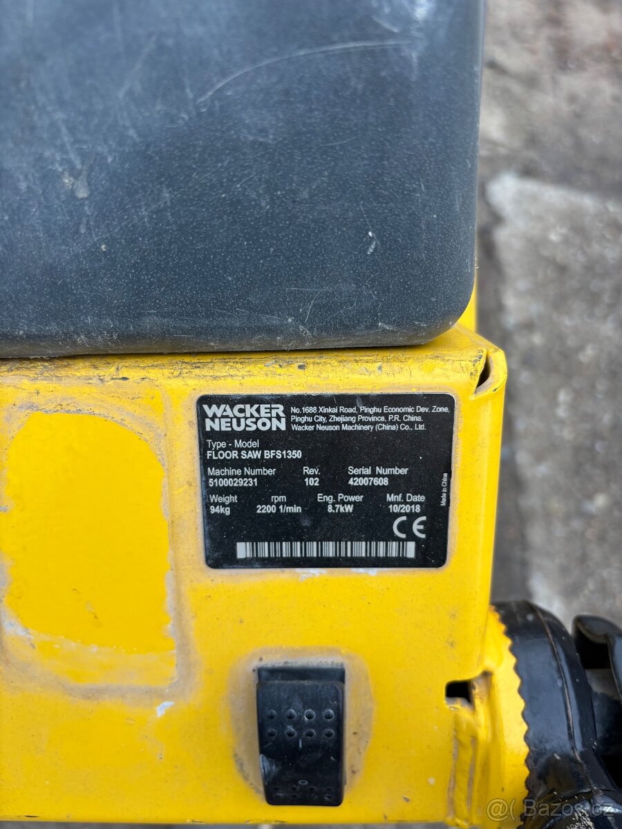 řezačka Wacker Neuson BFS1350 - 2