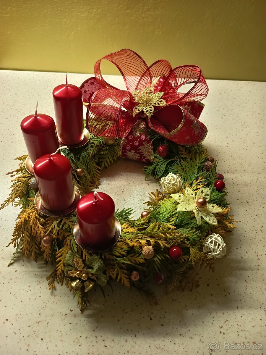 Prodej adventního věnce - 2