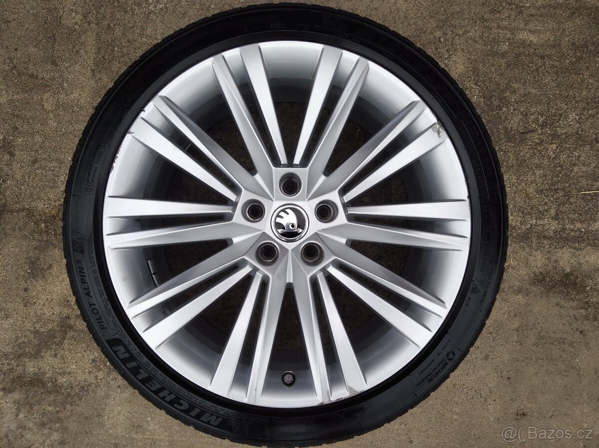 Prodám orig. alu zimní sadu 19" Škoda Superb III - 2