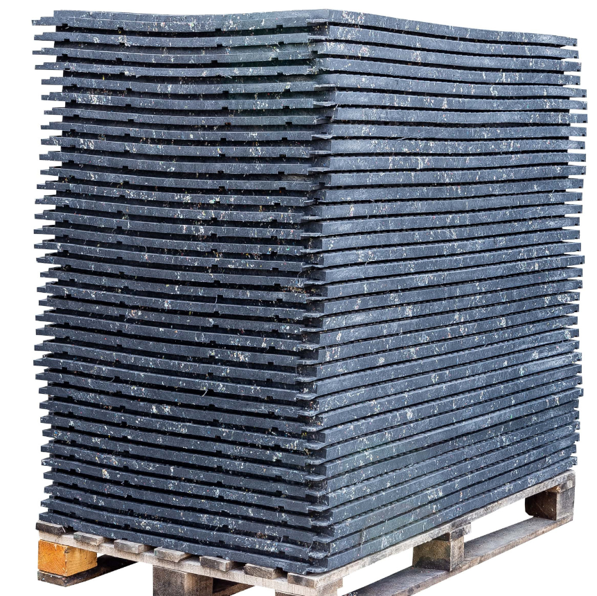 Gumová podlaha, deska 1200x800x32 - 2