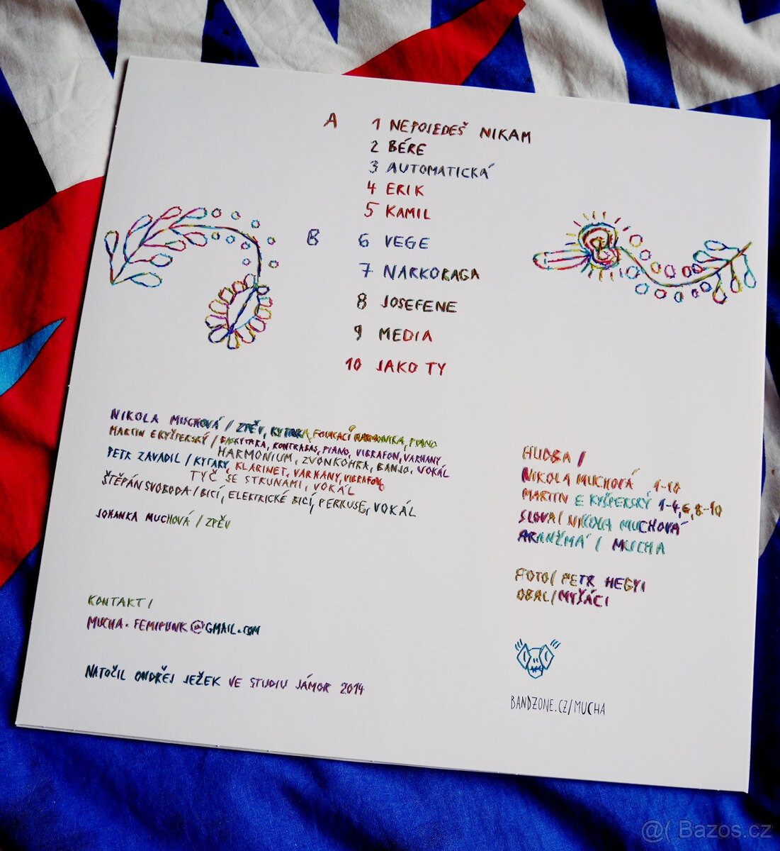 MUCHA - JOSEFENE (LP, WHITE VINYL, NOVÉ) - 2