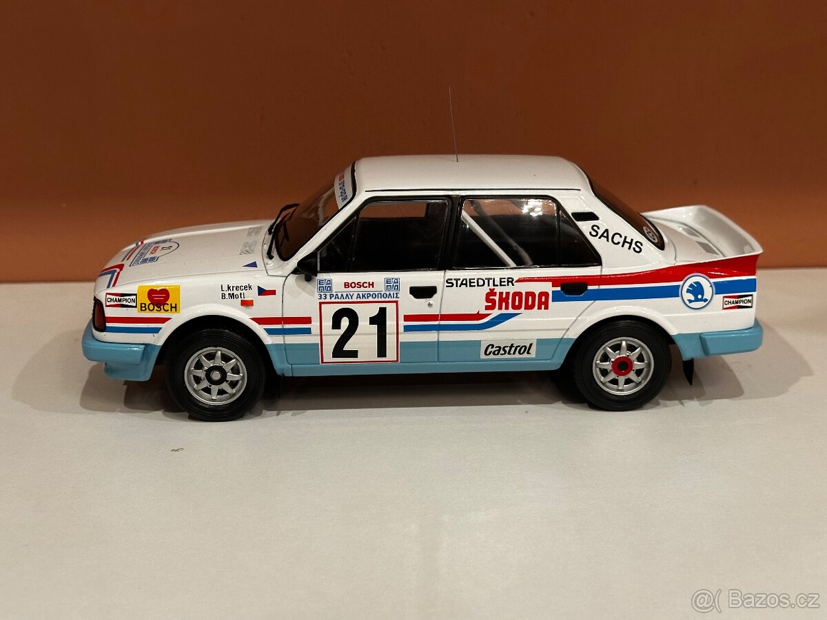 Škoda 130LR - L. Křeček - rally Acropolis 1986 - 2