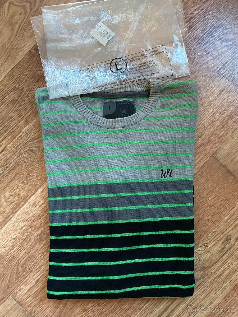 Nový pánský bavlněný svetr Willard - L - 2