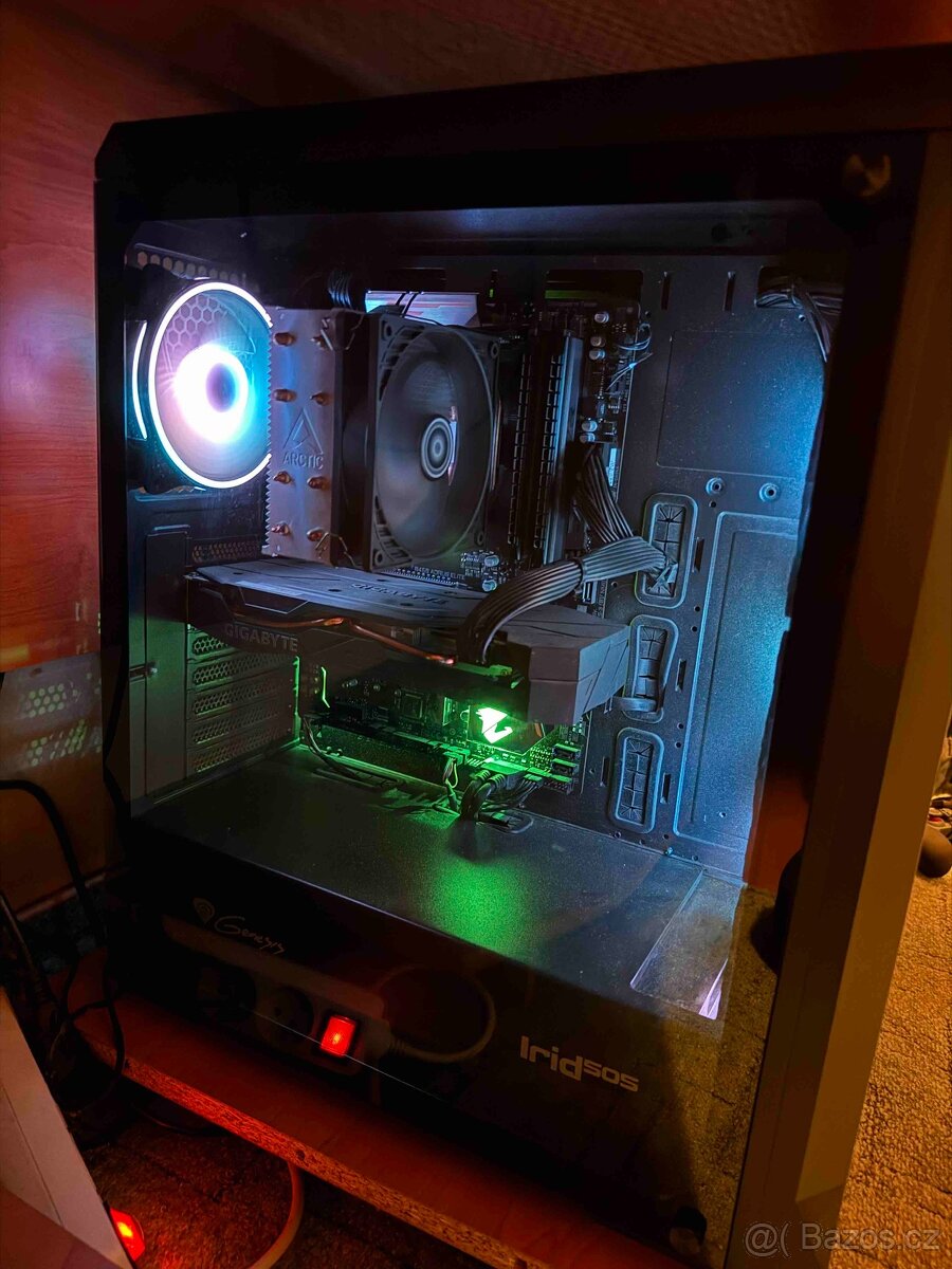 Prodám herní PC RTX 2060 6GB, Ryzen 5 3400G - 2