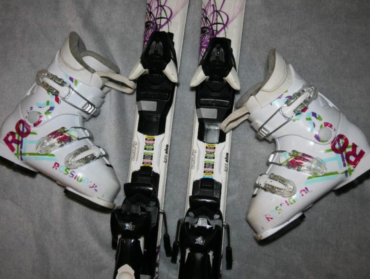 dievcenské lyže Dinamic 80 cm - 2